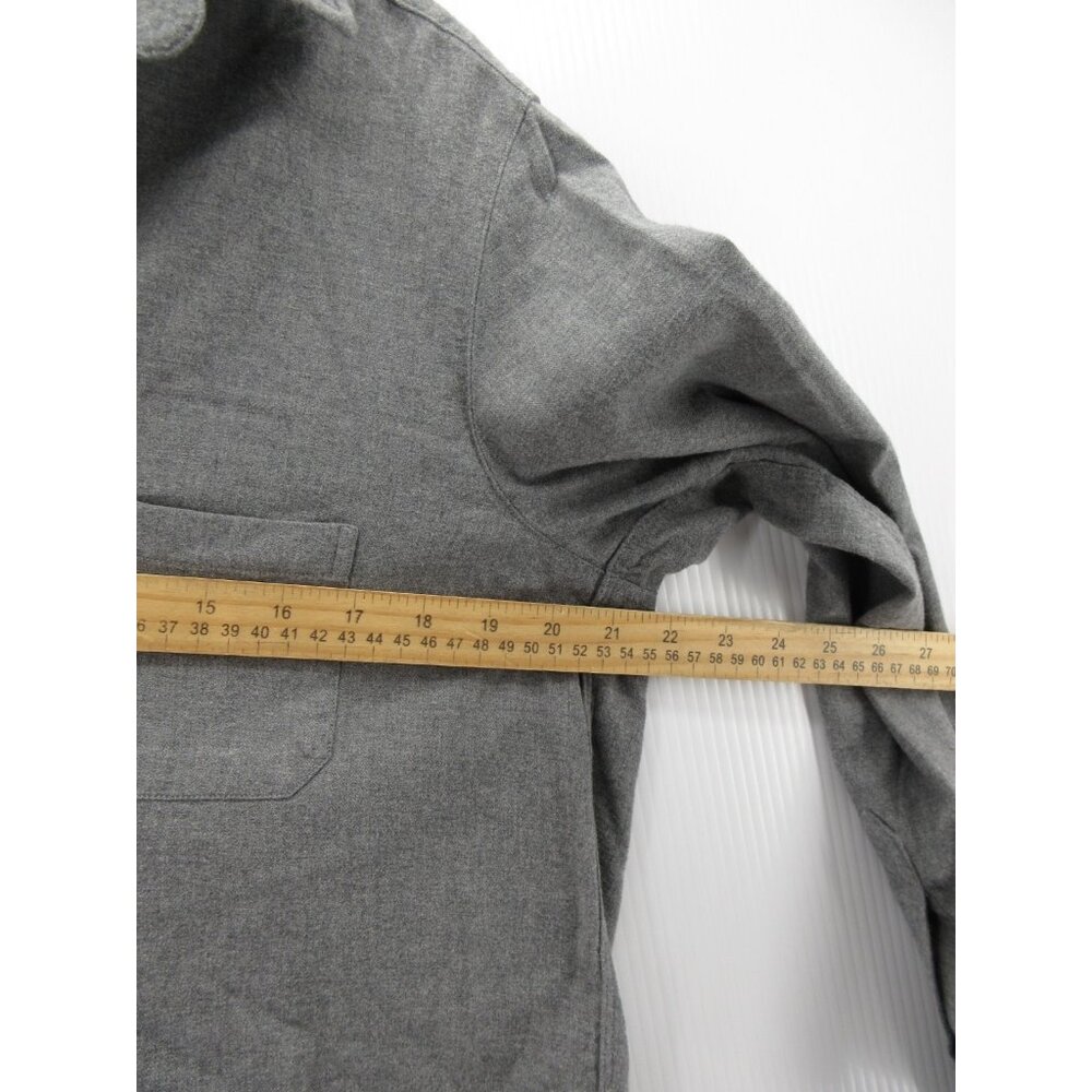 Grayson Frank Eileen Top 3 The Hero Flannel Shirt Hi Low Medium - Picture 6 of 11